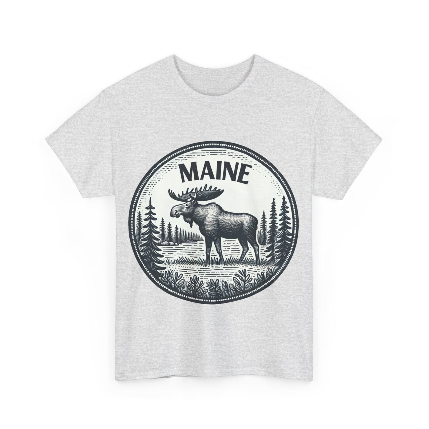 Maine moose t-shirt