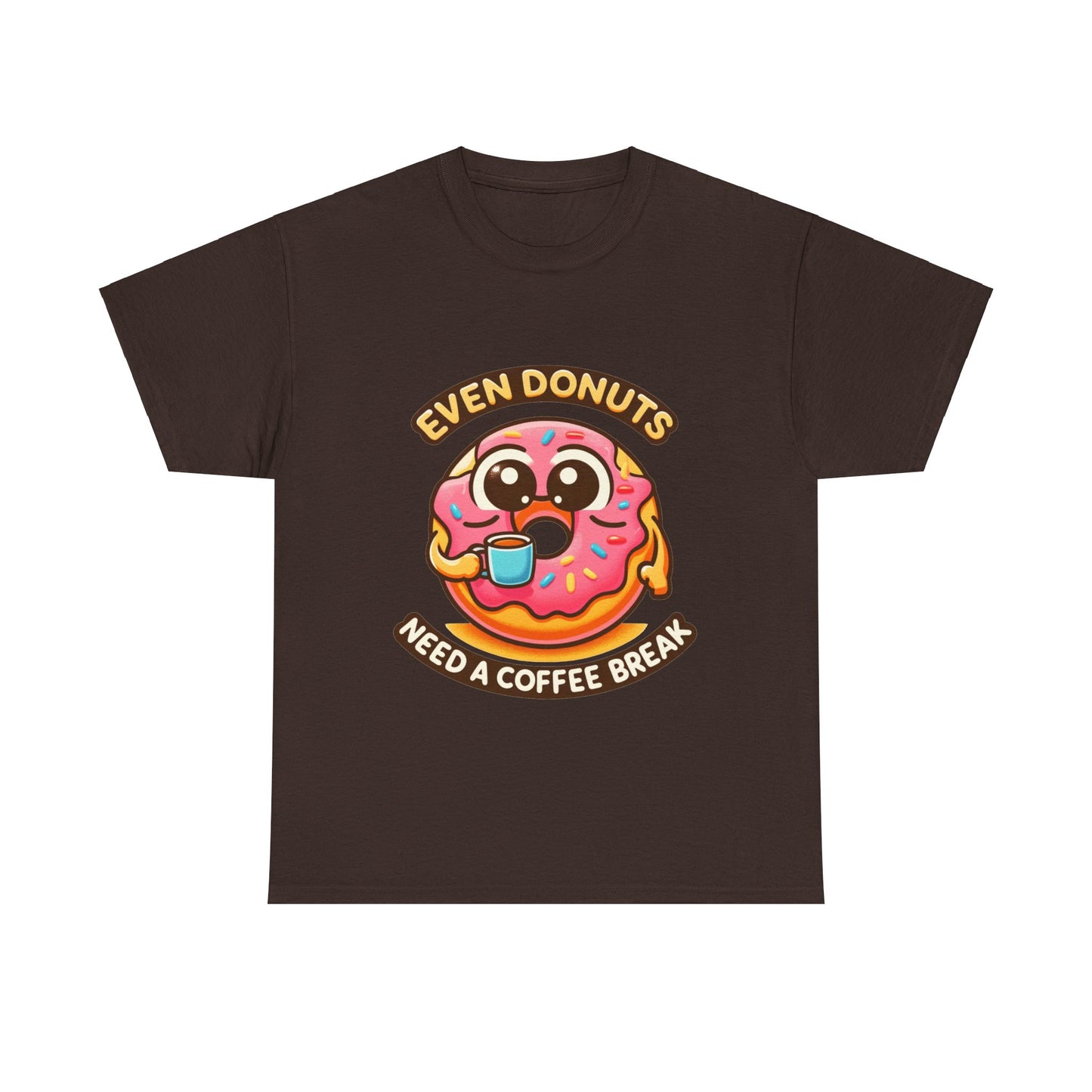 Even donuts need coffee