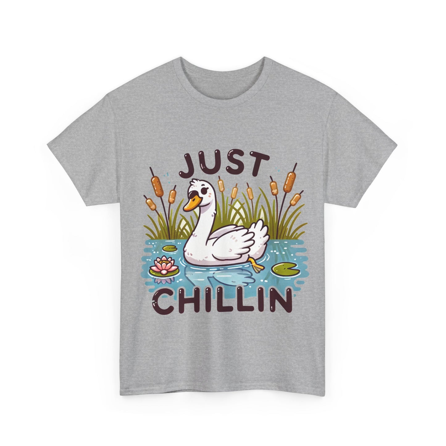 Just chillin' swan at the pond t-shirt
