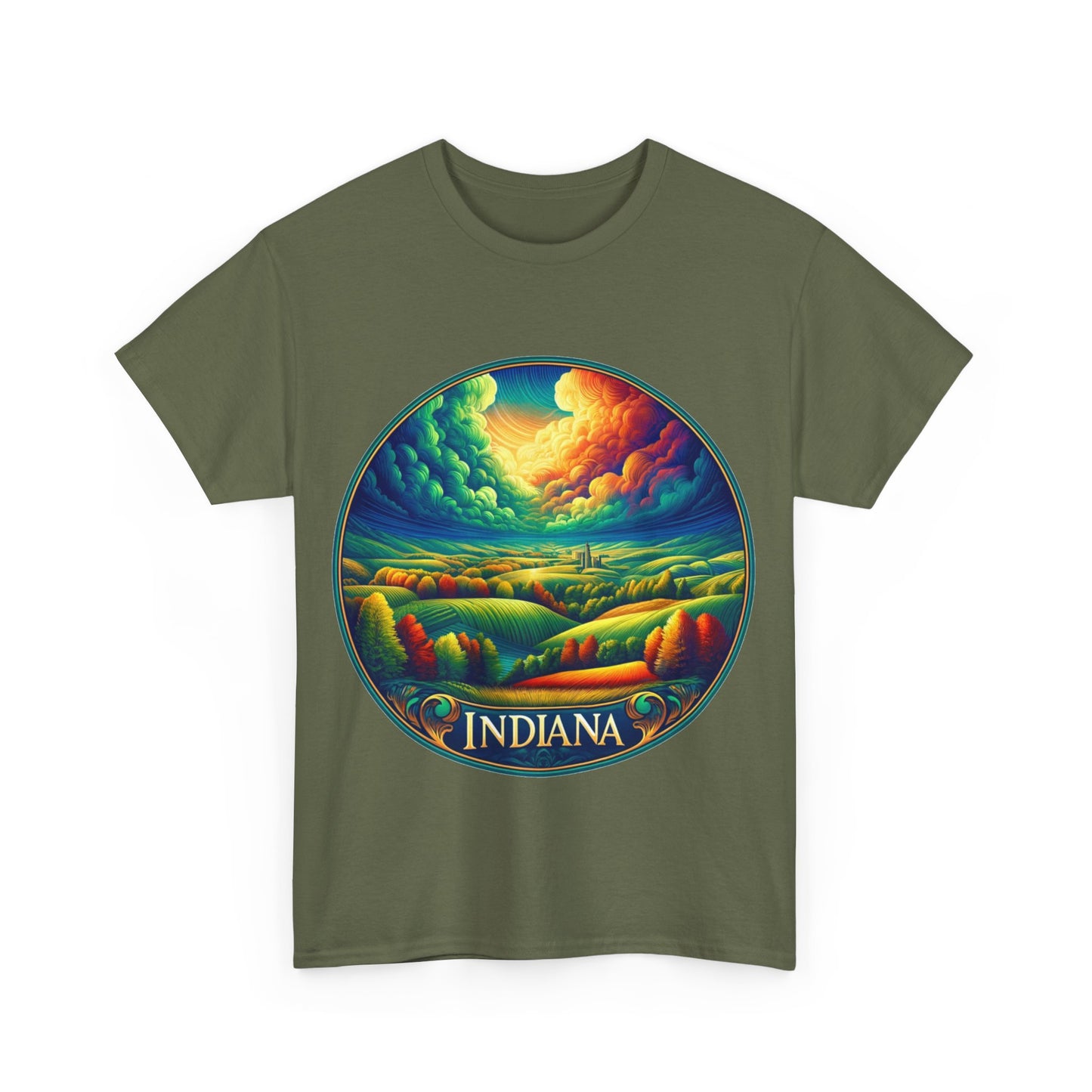 Indiana's wholesome open plains landscape t-shirt