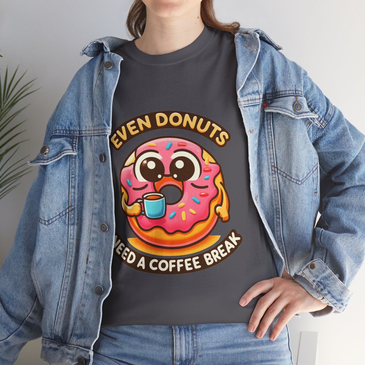 Even donuts need coffee