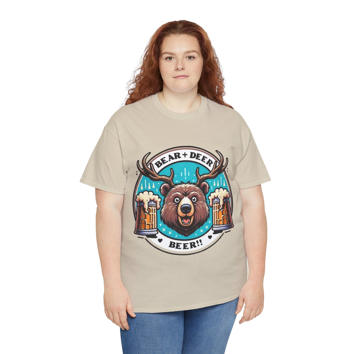 Bear + Deer = Beer t-shirt