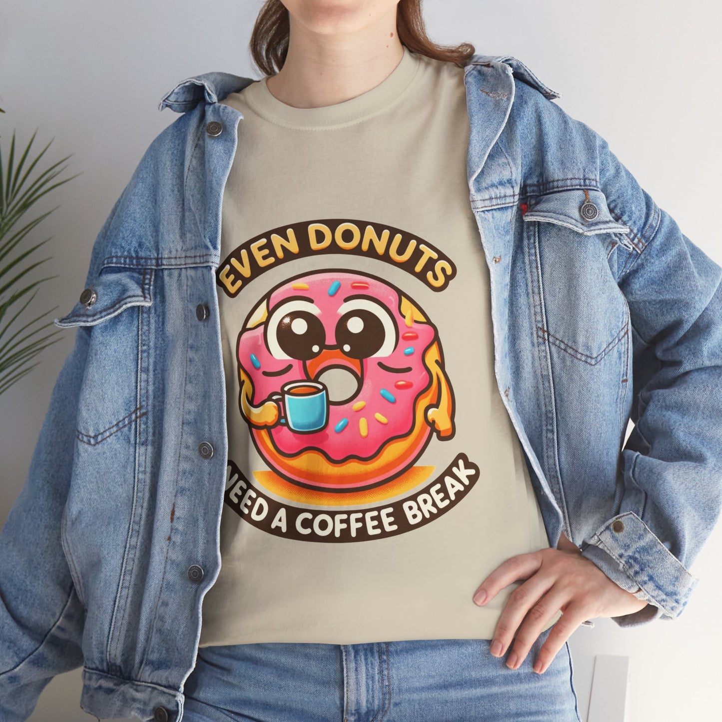 Even donuts need coffee