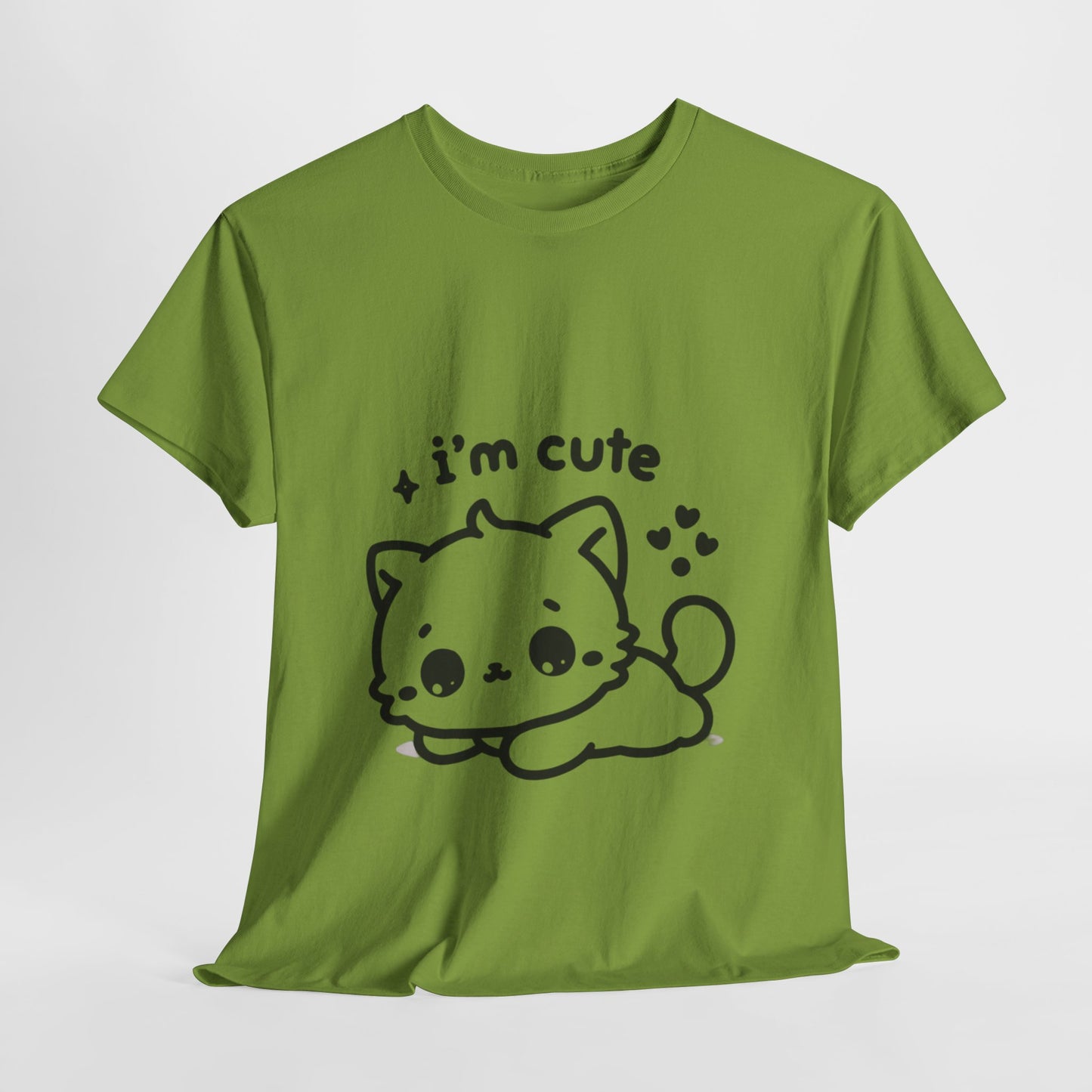 i'm cute cat t-shirt