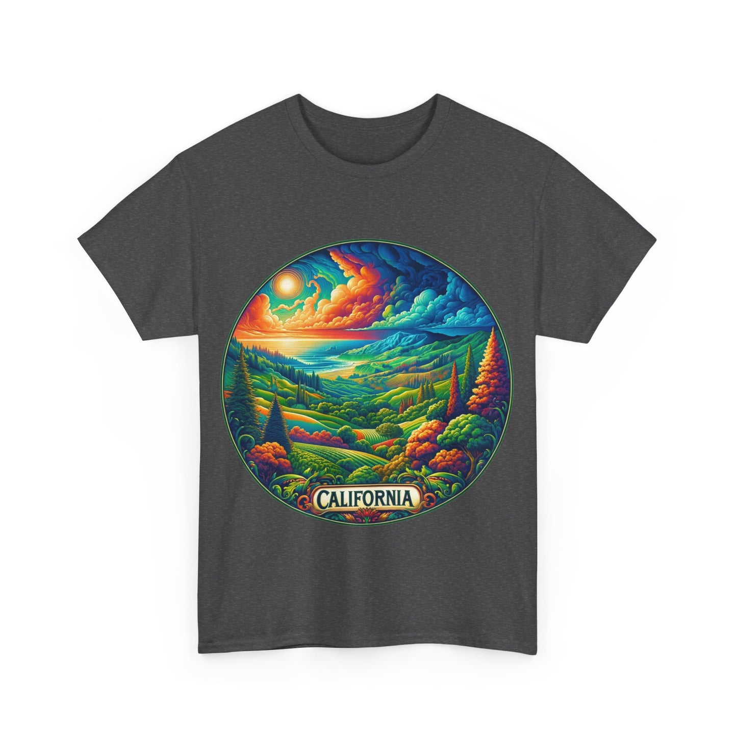 Sunny California's  warm landscape t-shirt
