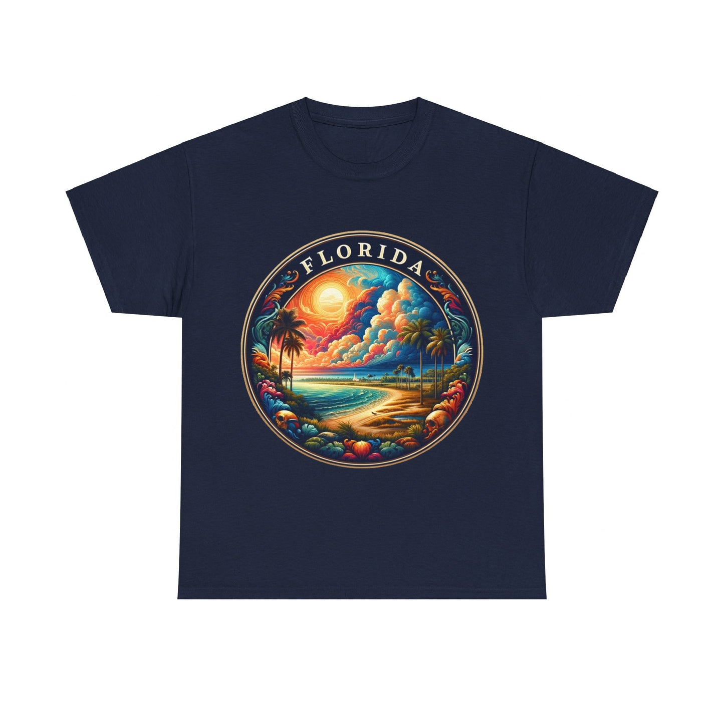 Tropical Florida's sunny landscape t-shirt