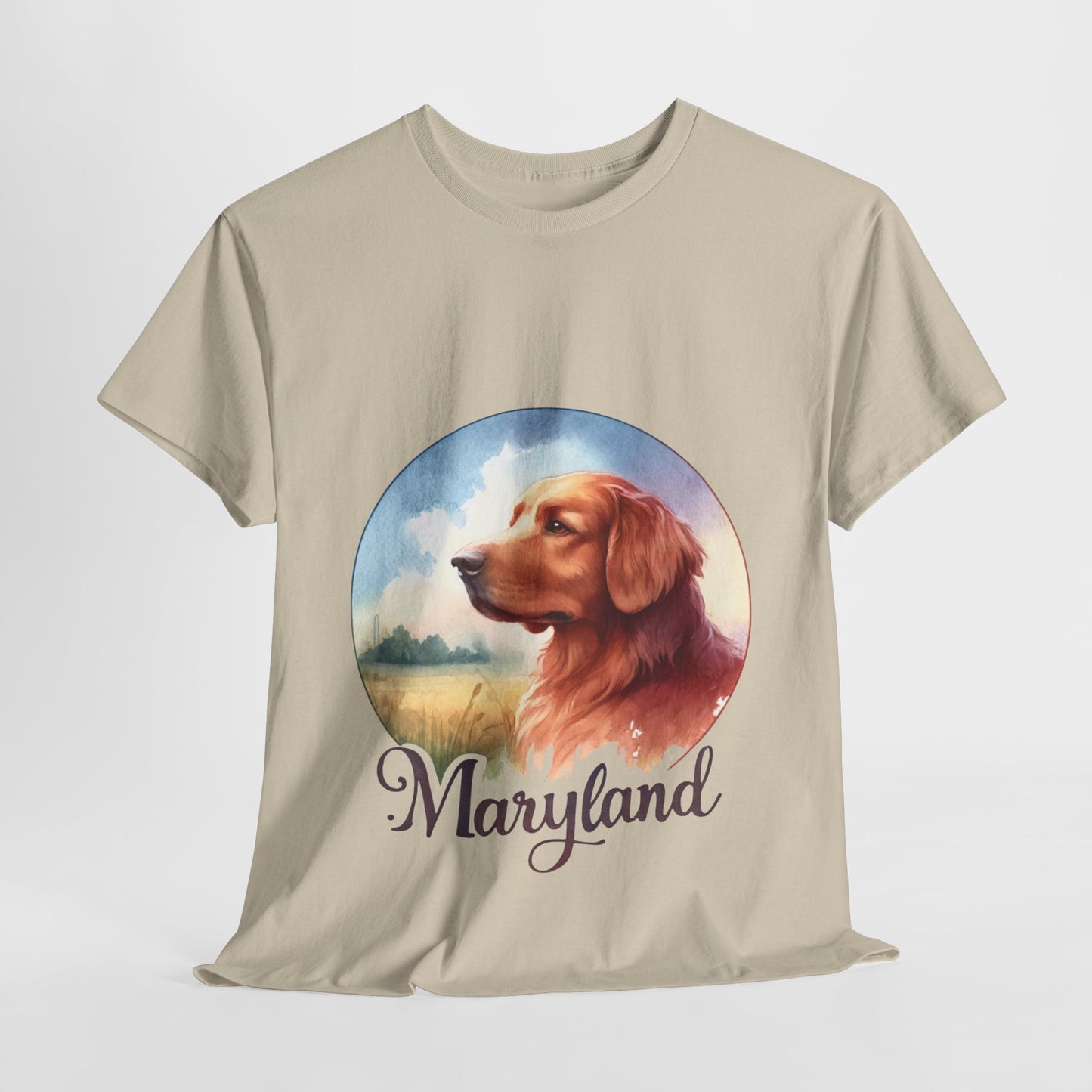 Maryland Chesapeake Bay retriever t-shirt