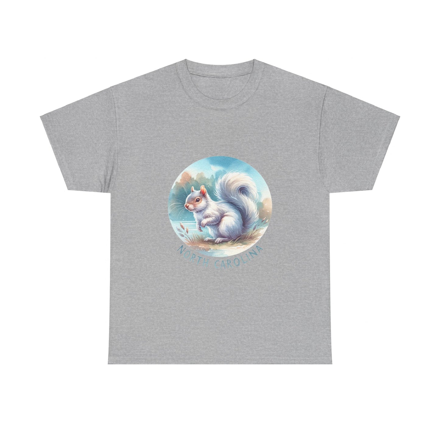 North Carolina gray squirrel t-shirt