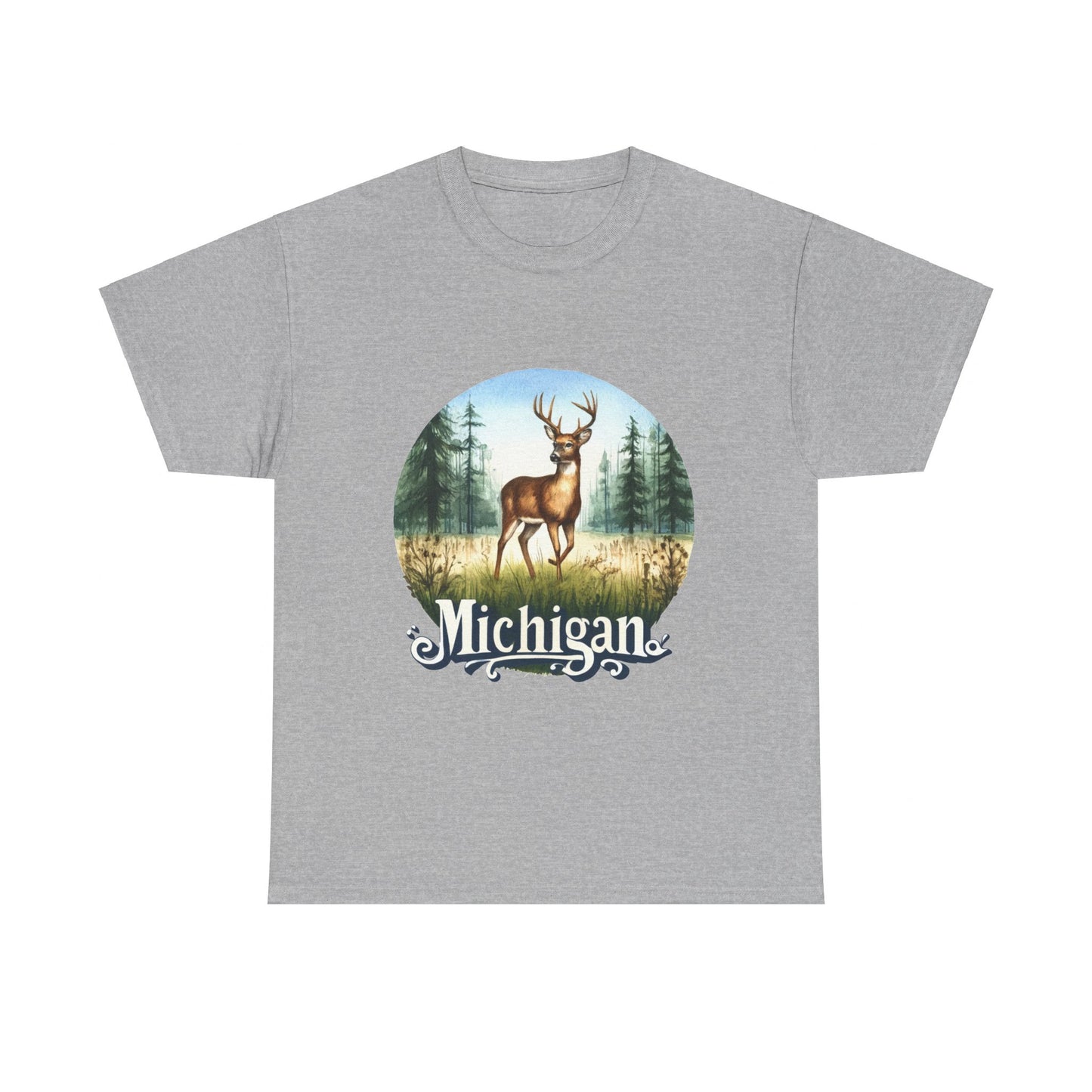 Michigan white-tailed deer t-shirt