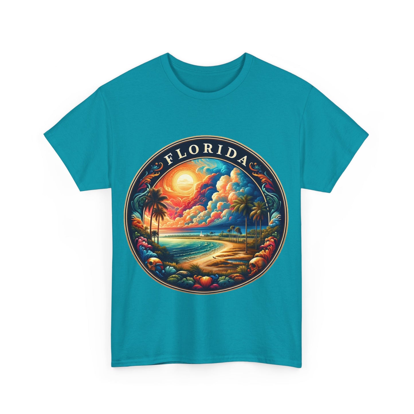 Tropical Florida's sunny landscape t-shirt