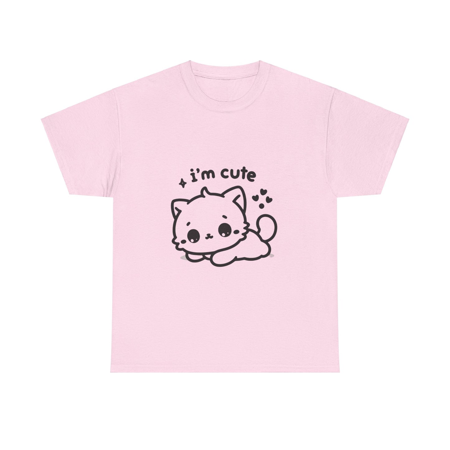 i'm cute cat t-shirt