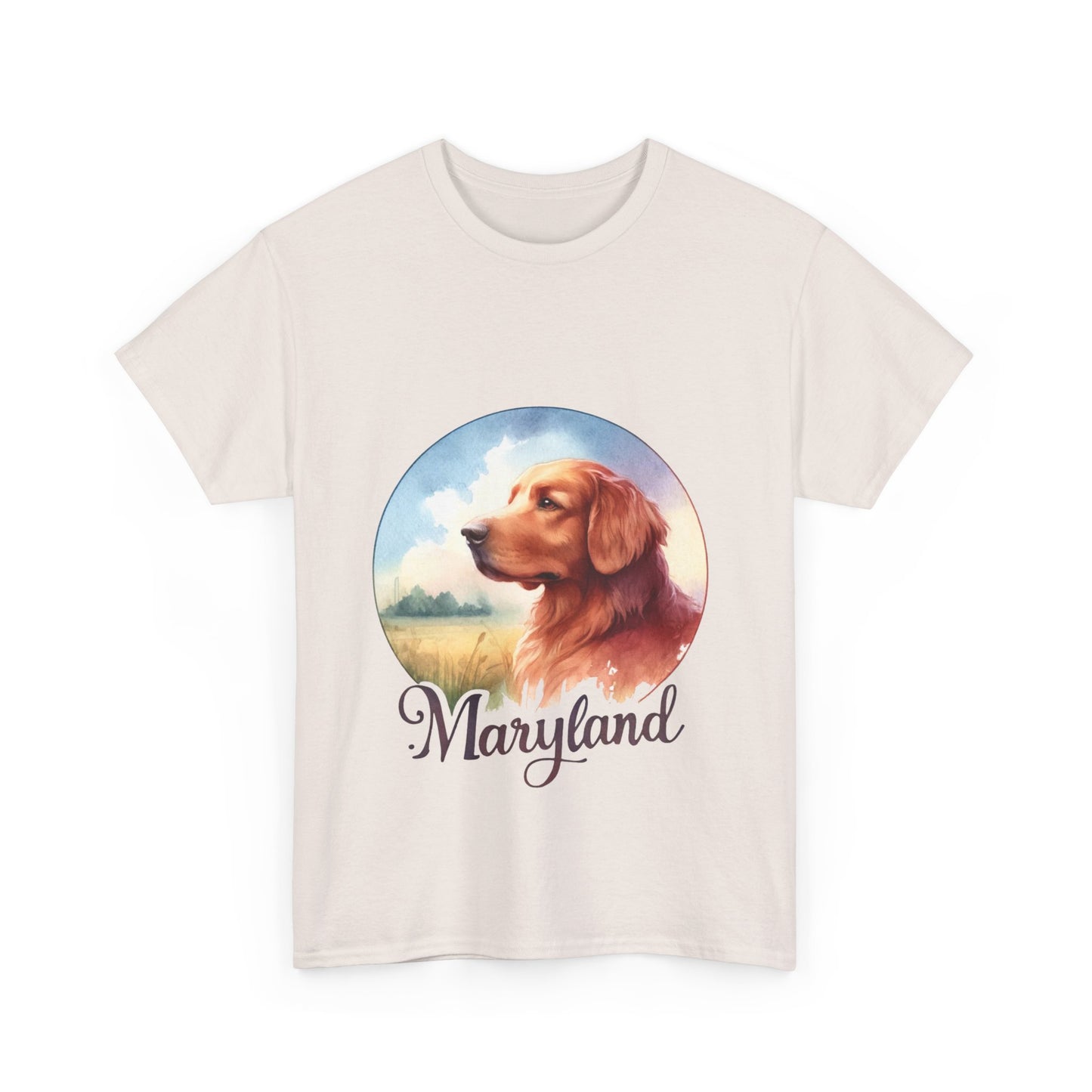 Maryland Chesapeake Bay retriever t-shirt