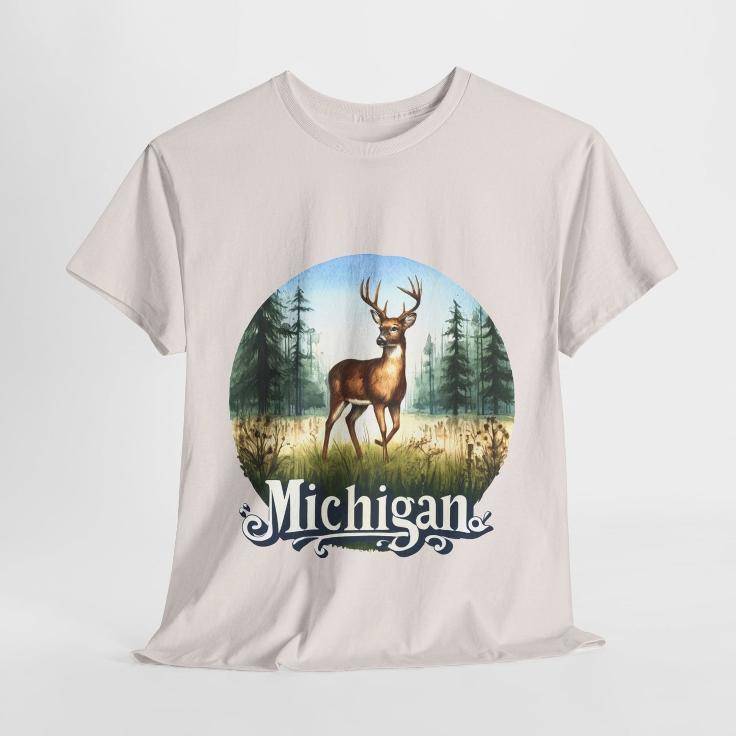 Michigan white-tailed deer t-shirt