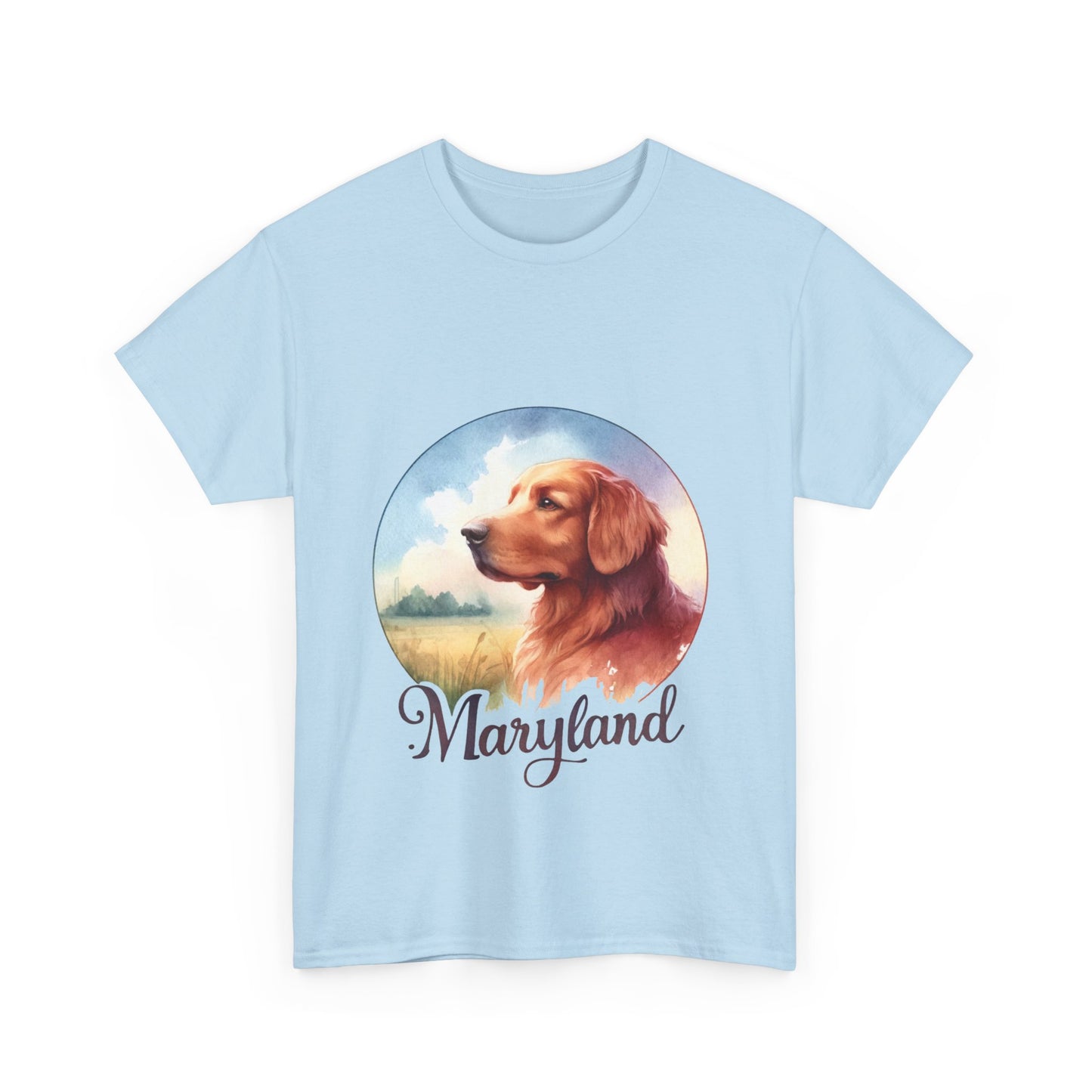 Maryland Chesapeake Bay retriever t-shirt