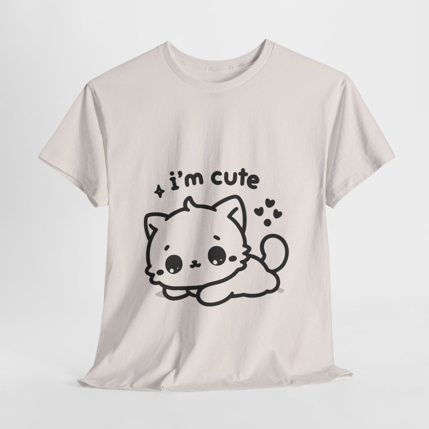 i'm cute cat t-shirt