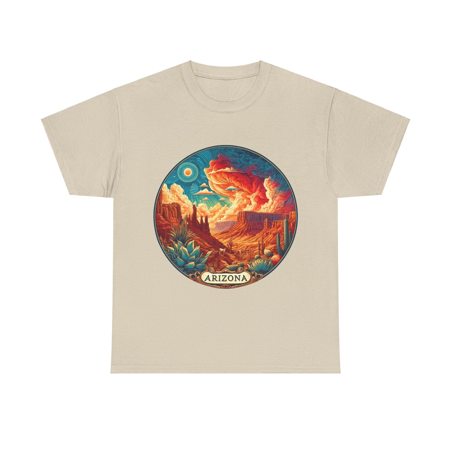 Arizona's arid landscape t-shirt