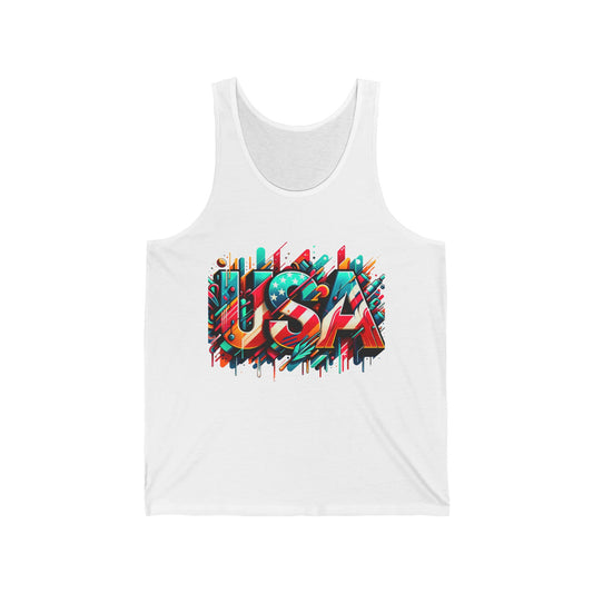 USA tank top Washington Monument