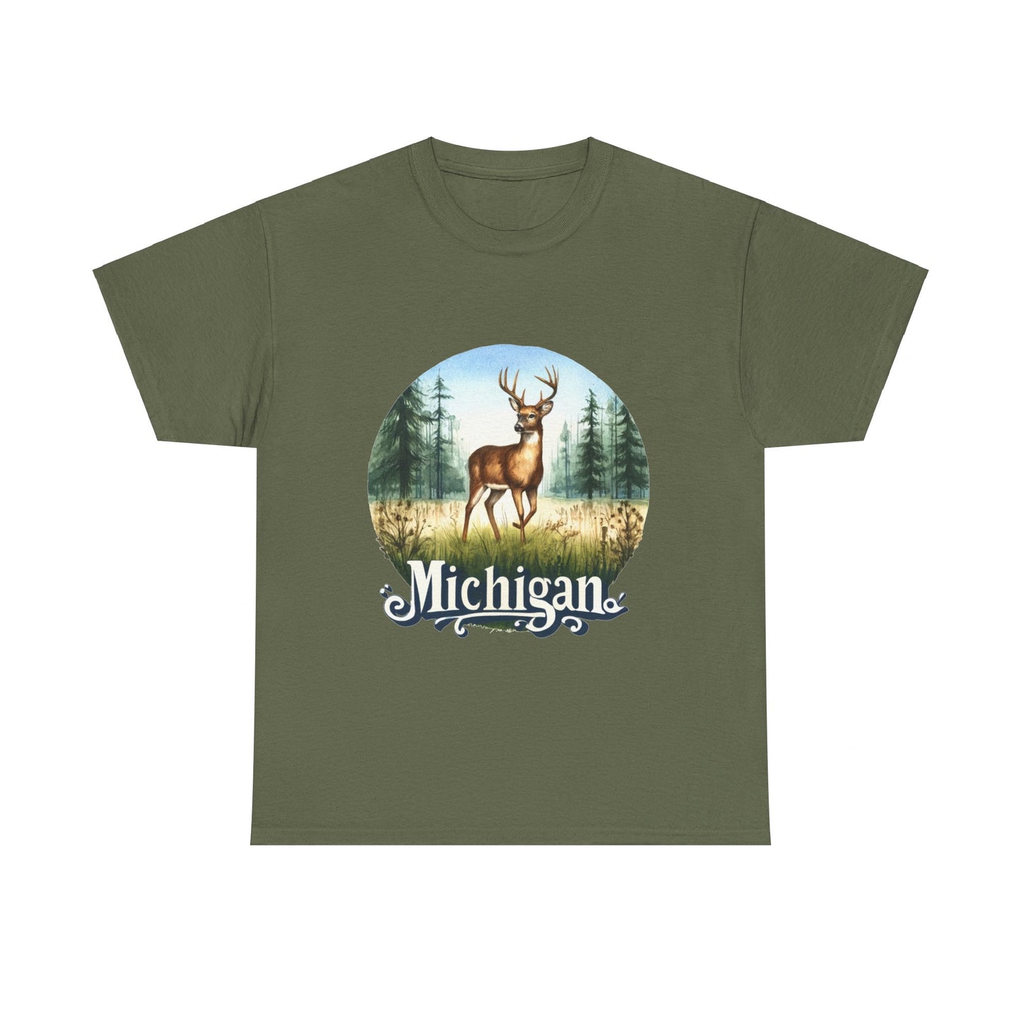 Michigan white-tailed deer t-shirt