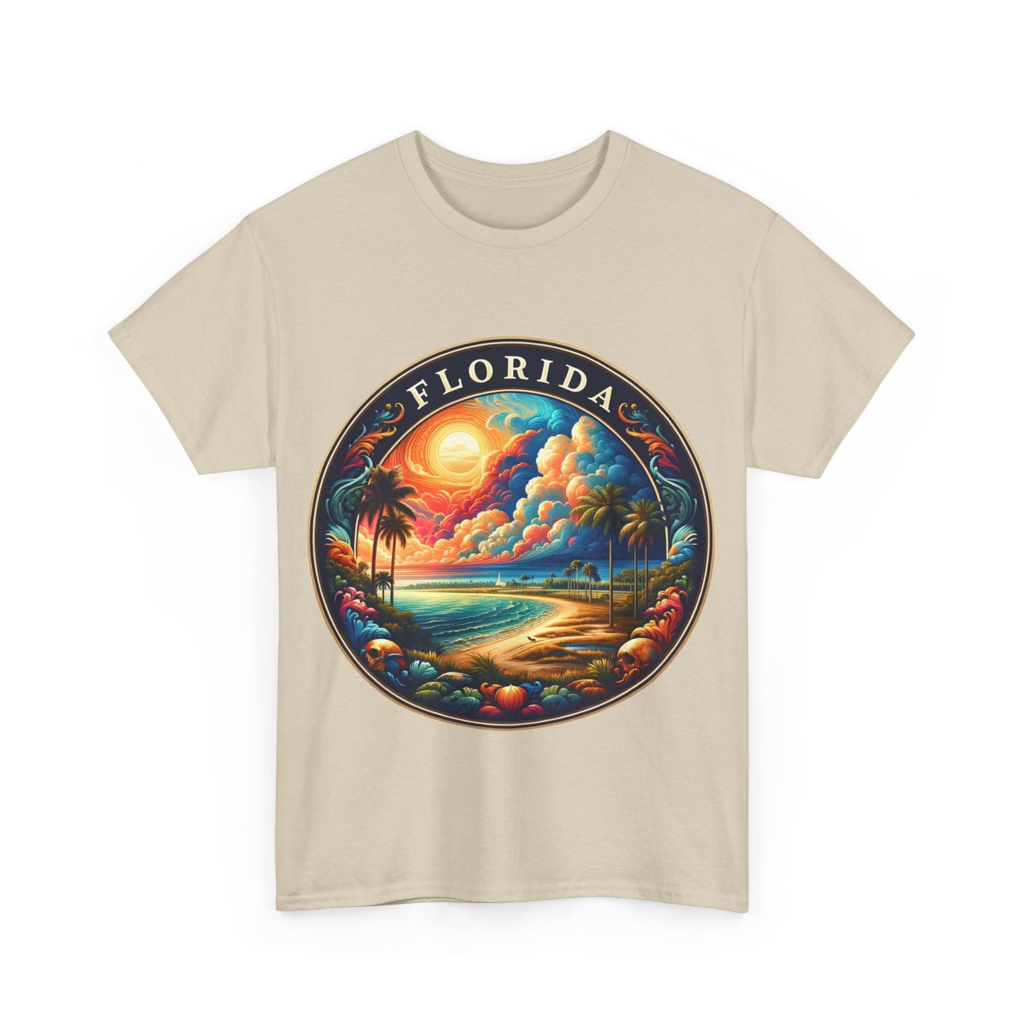 Tropical Florida's sunny landscape t-shirt