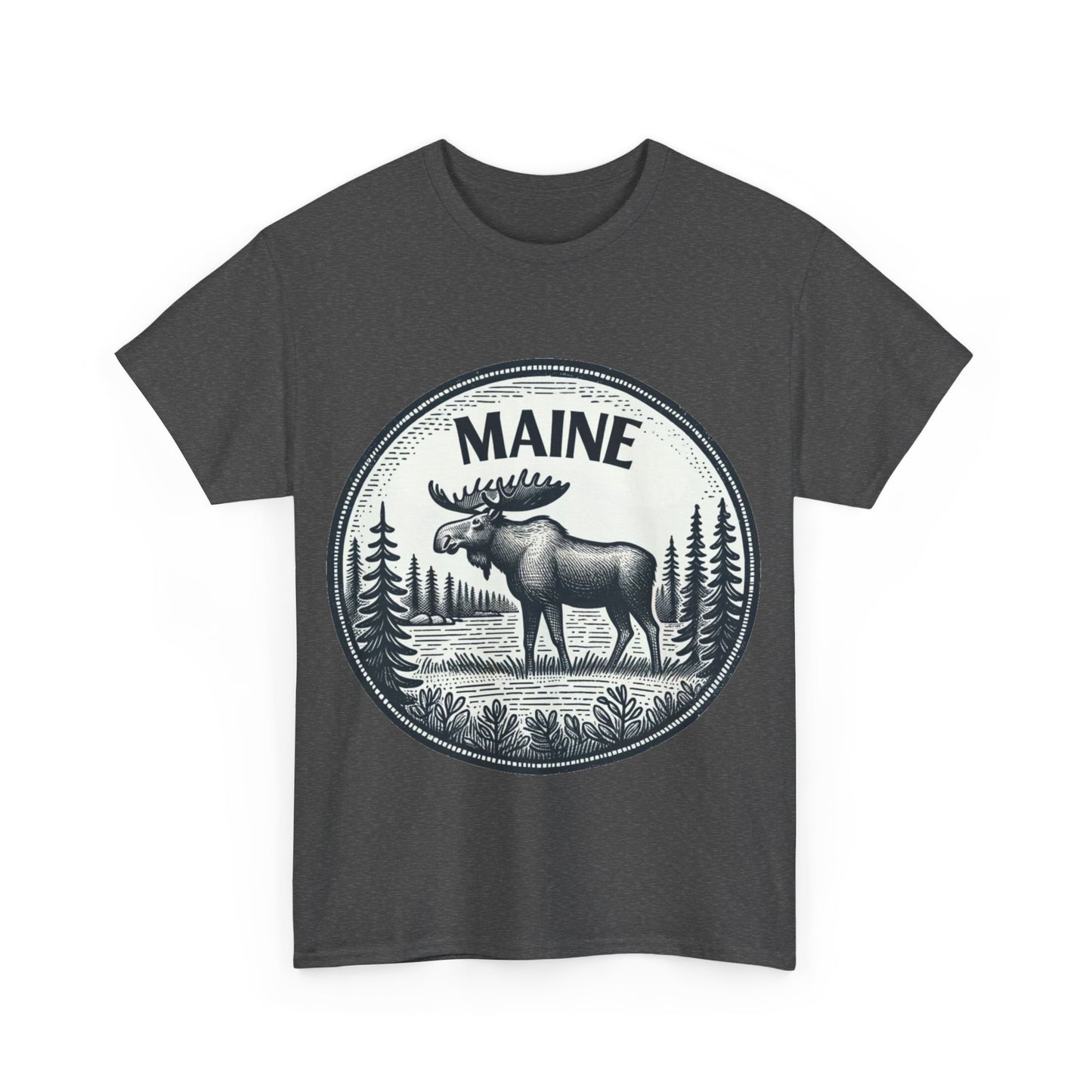 Maine moose t-shirt