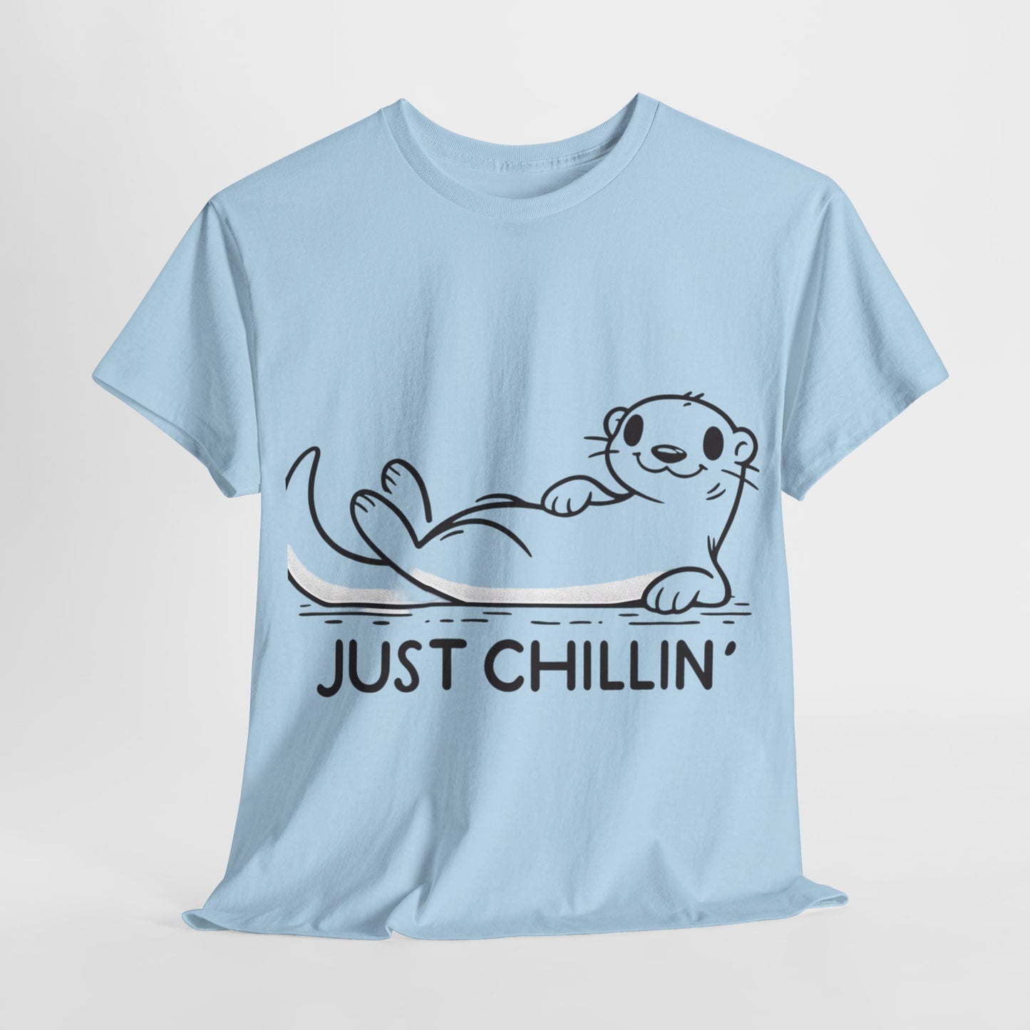 Just chillin' otter t-shirt