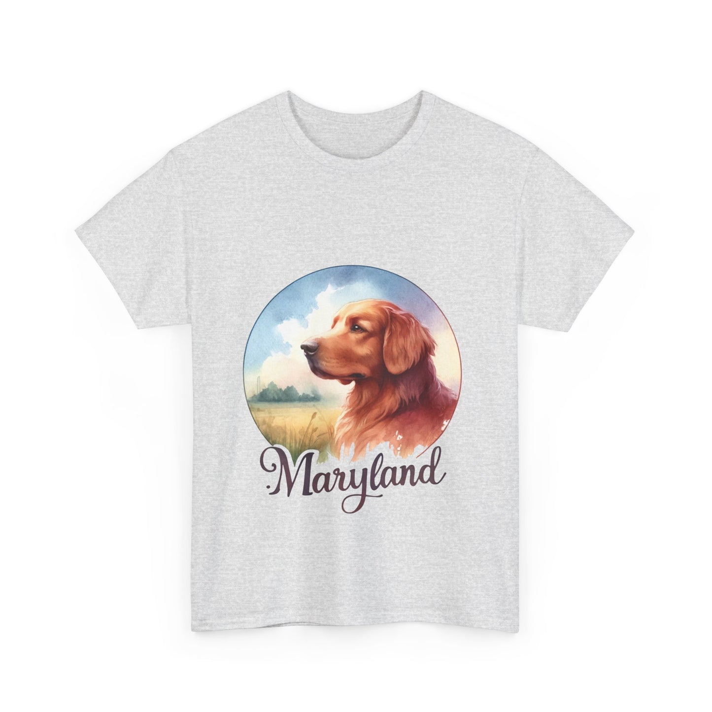 Maryland Chesapeake Bay retriever t-shirt