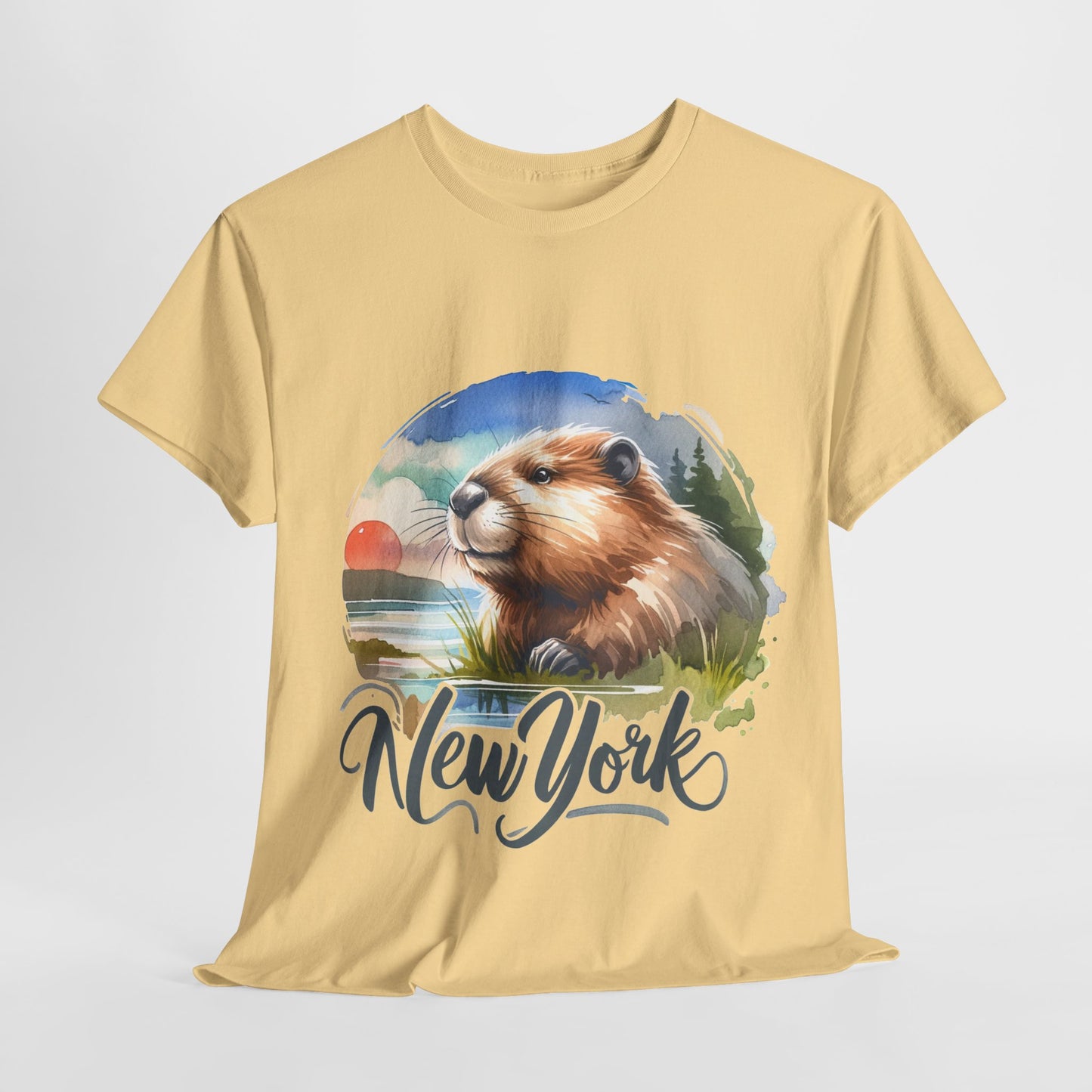 New York beaver t-shirt