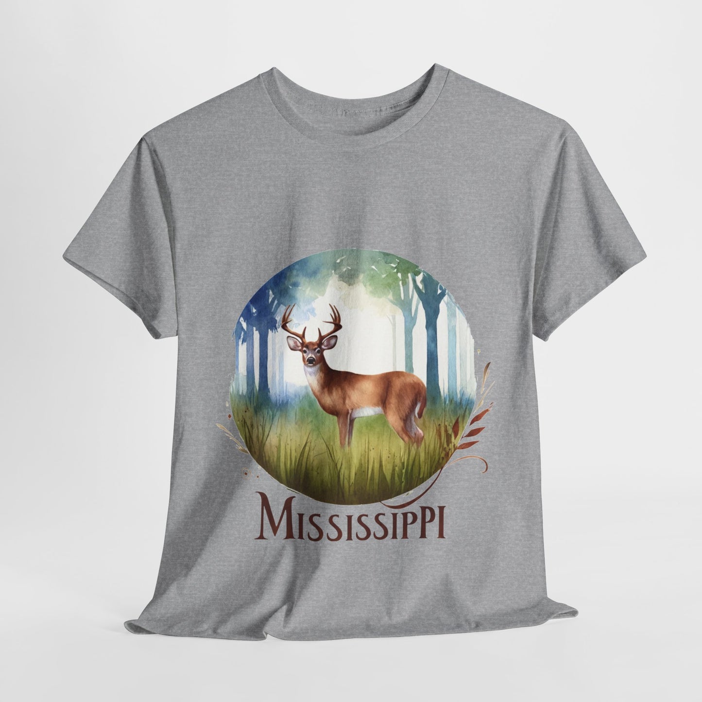 Mississippi white-tailed deer t-shirt