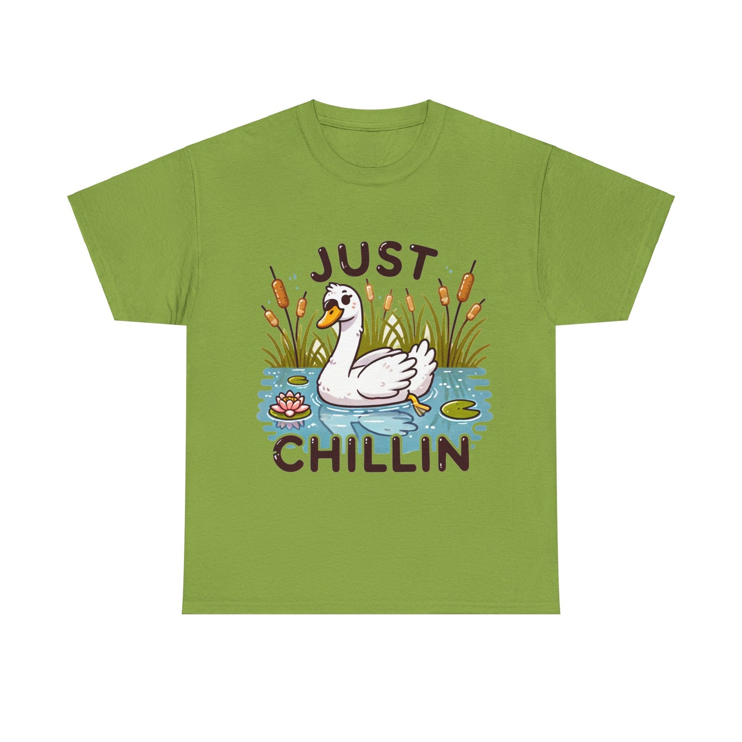 Just chillin' swan at the pond t-shirt