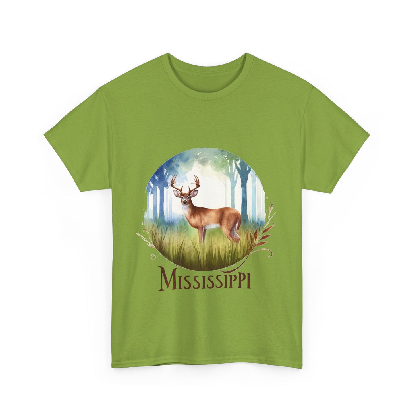 Mississippi white-tailed deer t-shirt
