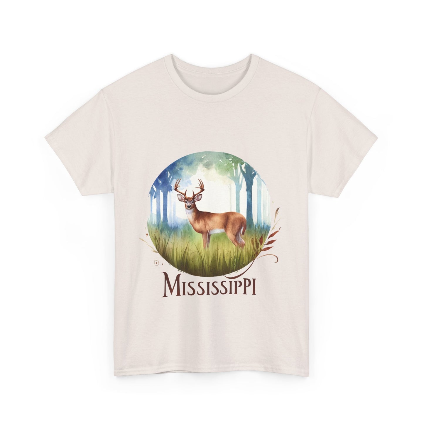 Mississippi white-tailed deer t-shirt