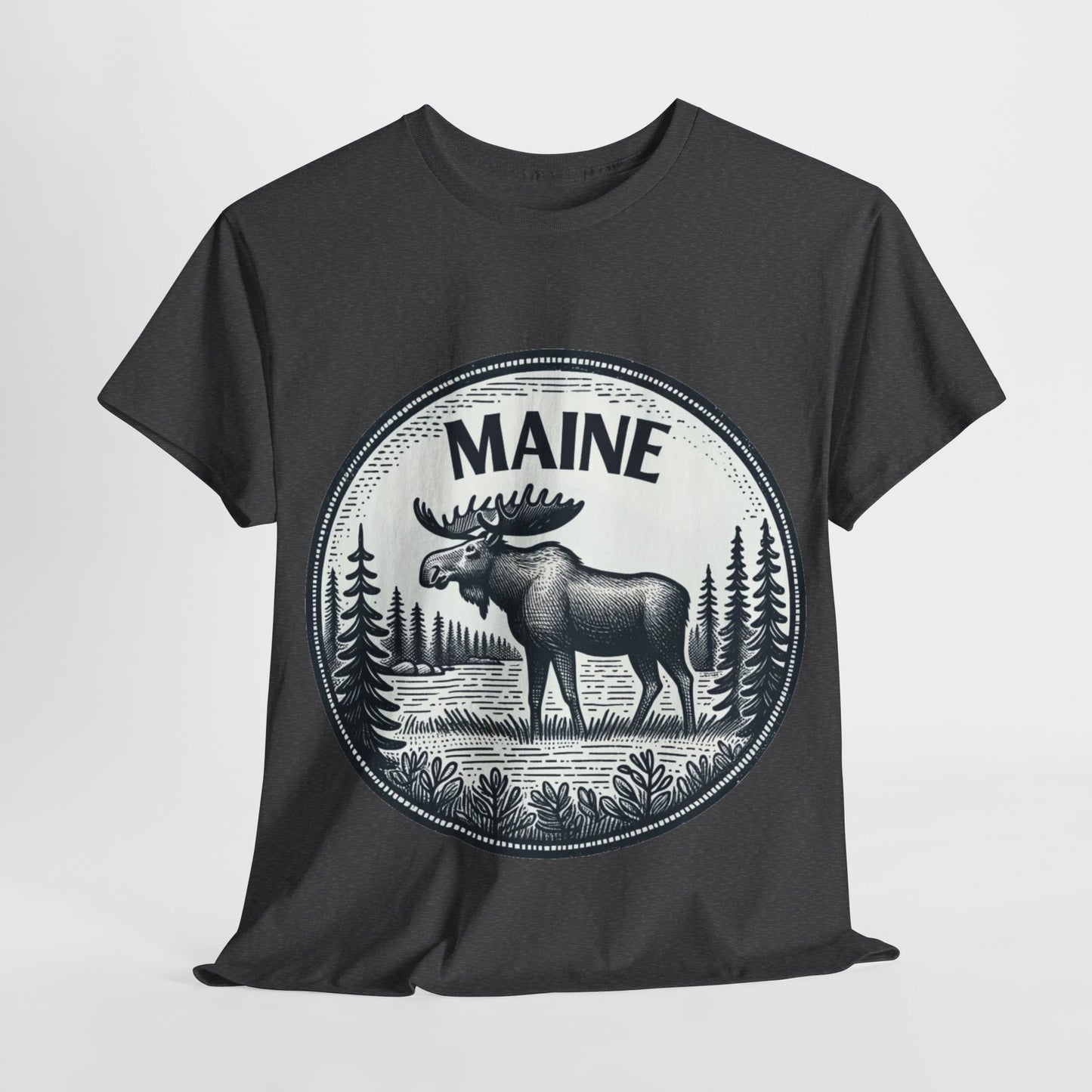 Maine moose t-shirt