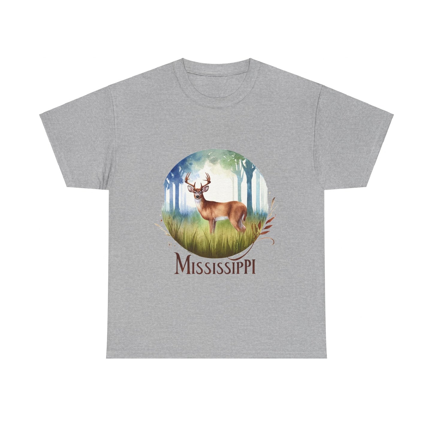Mississippi white-tailed deer t-shirt