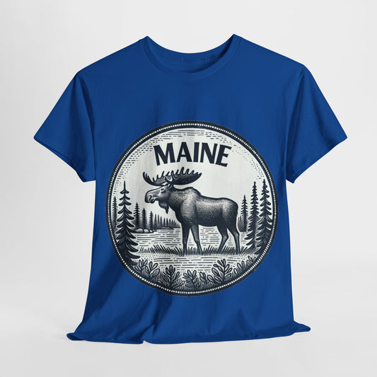 Maine moose t-shirt
