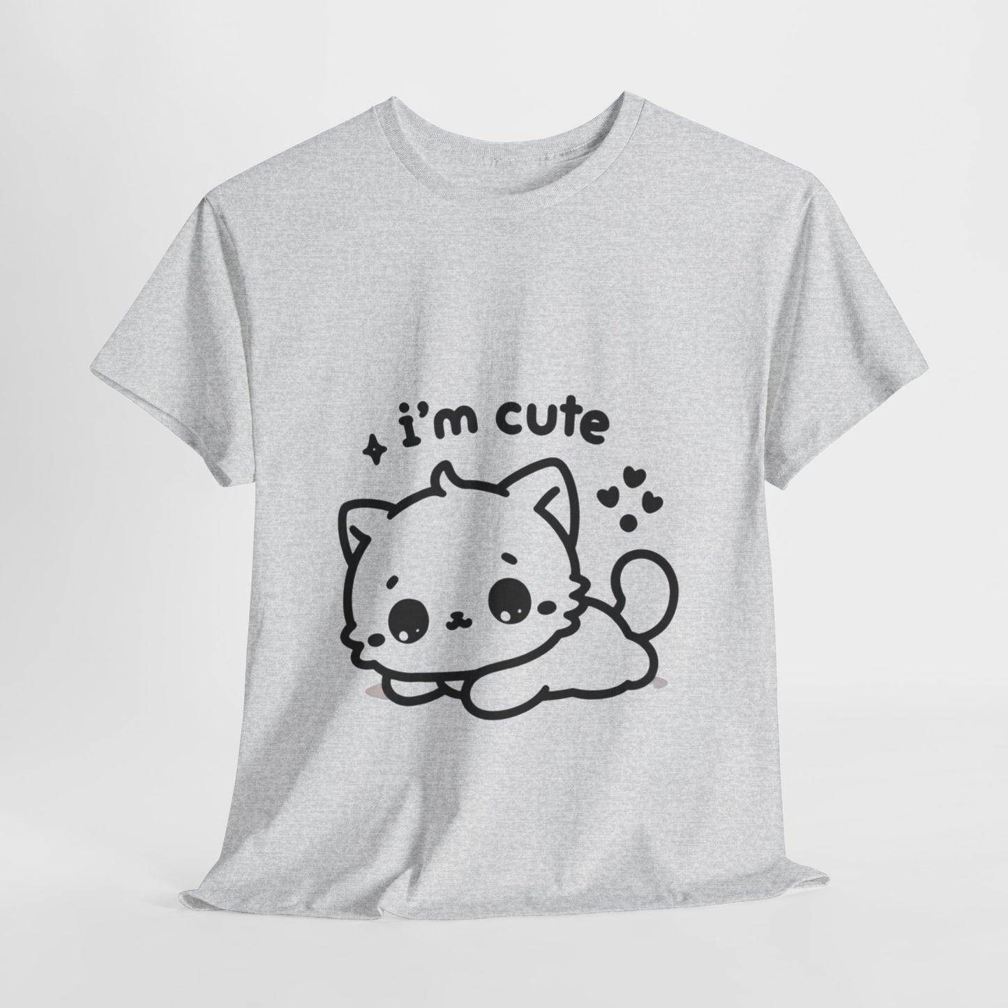 i'm cute cat t-shirt