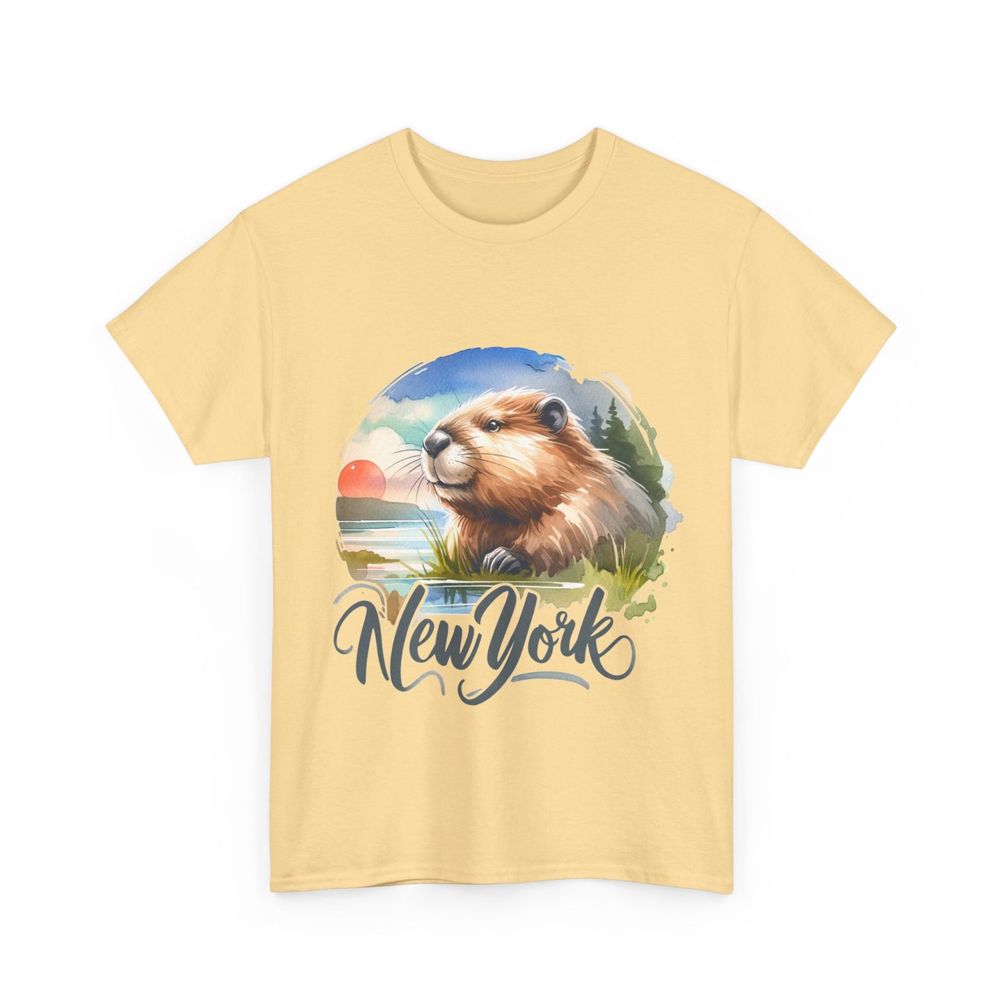 New York beaver t-shirt