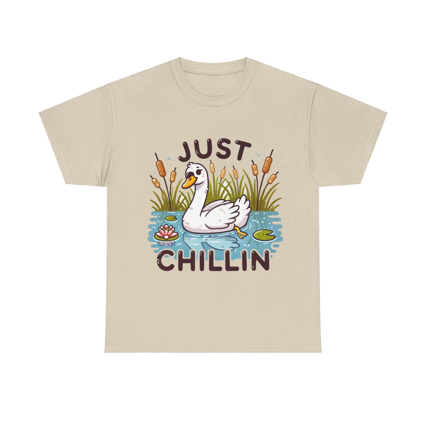 Just chillin' swan at the pond t-shirt