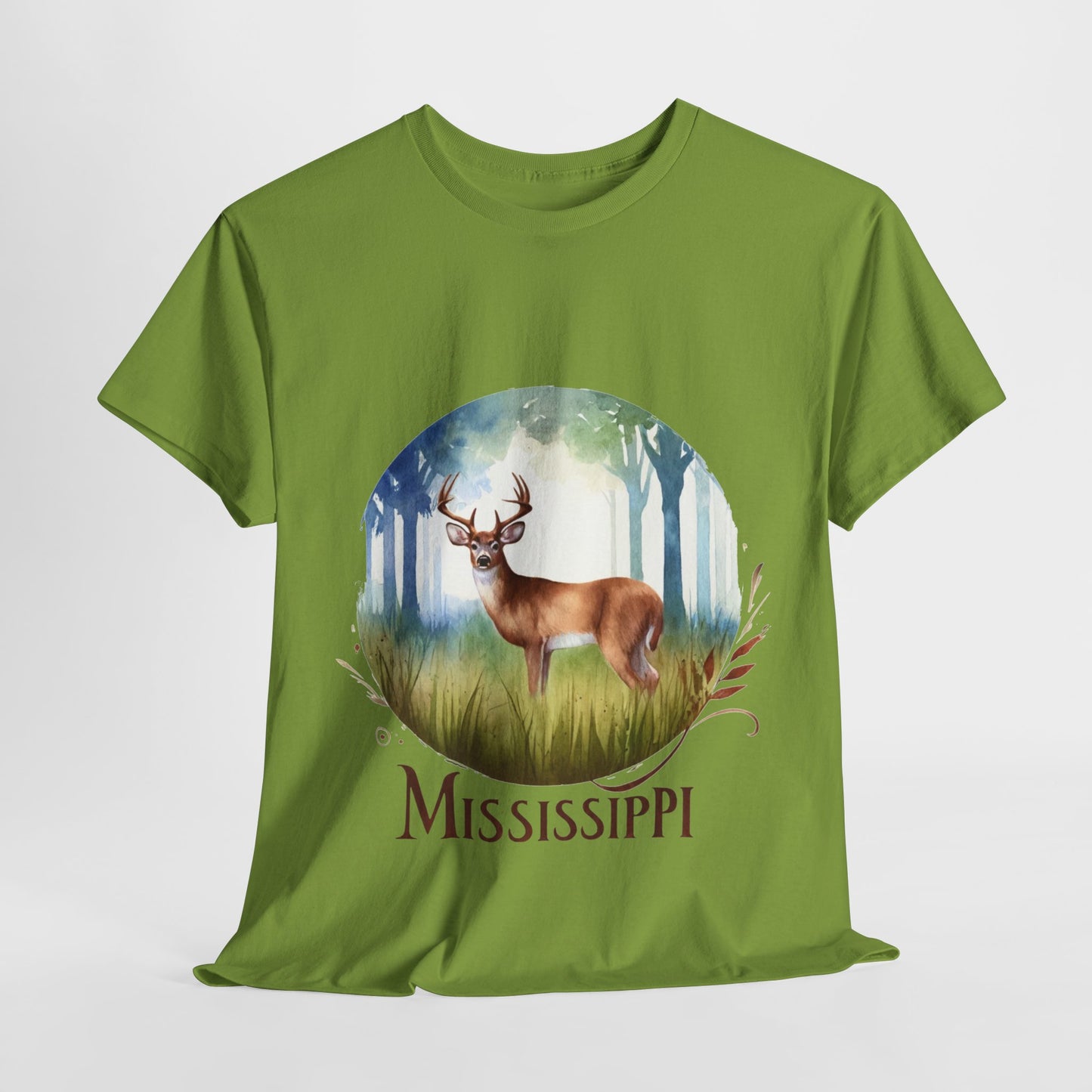 Mississippi white-tailed deer t-shirt