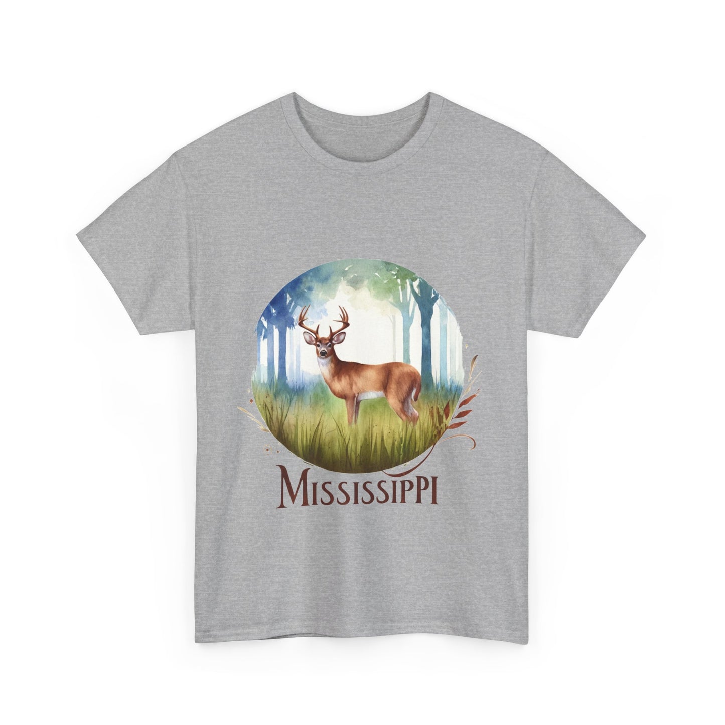 Mississippi white-tailed deer t-shirt