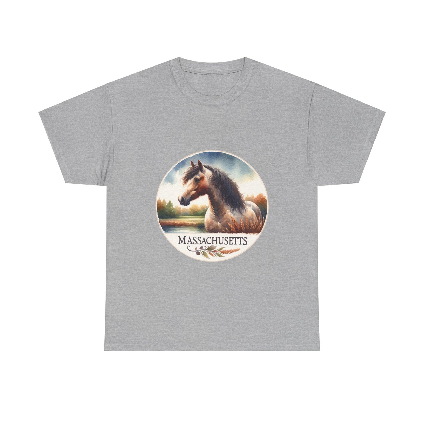 Massachusetts Morgan horse t-shirt