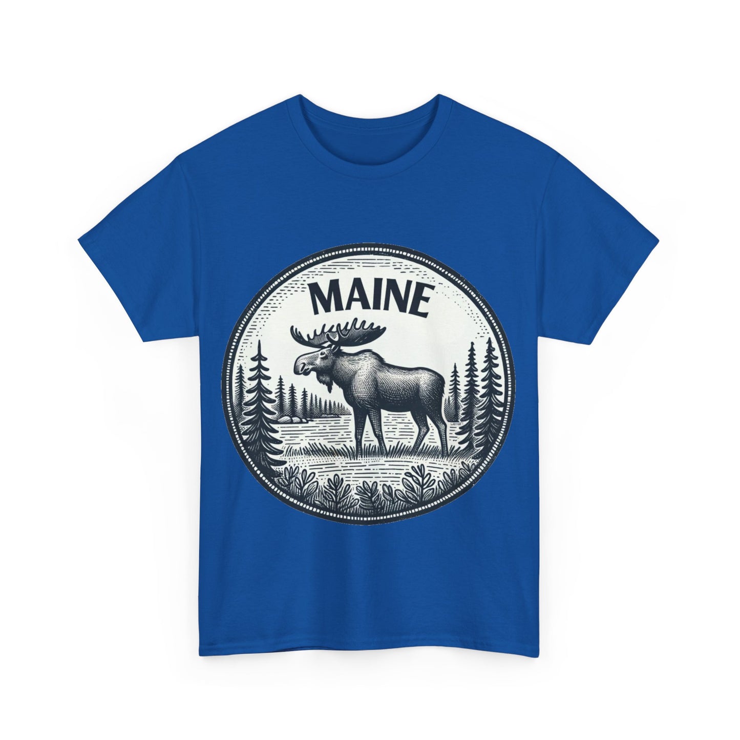 Maine moose t-shirt