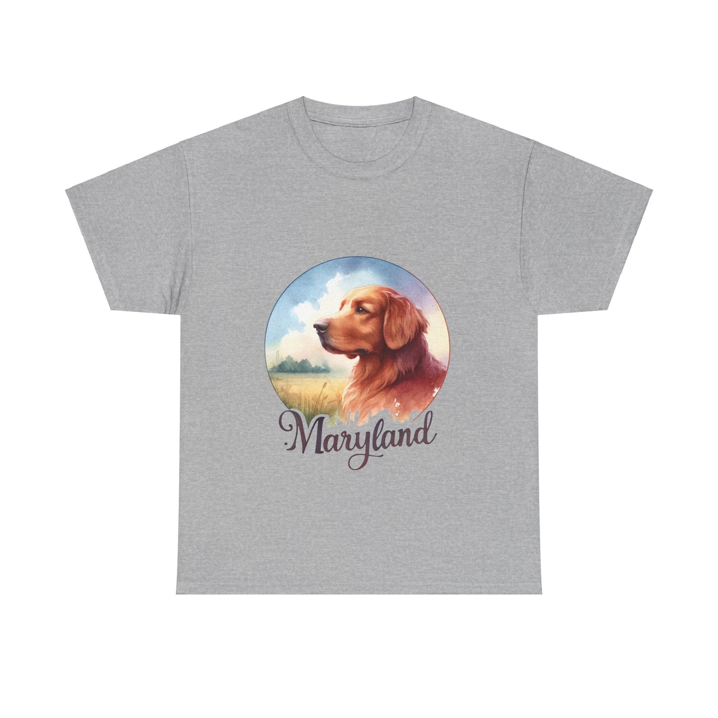 Maryland Chesapeake Bay retriever t-shirt