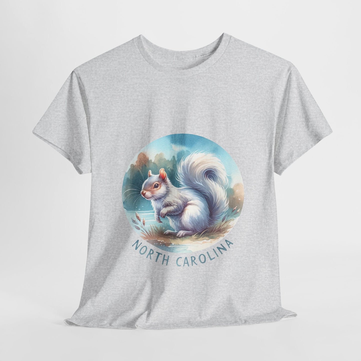North Carolina gray squirrel t-shirt