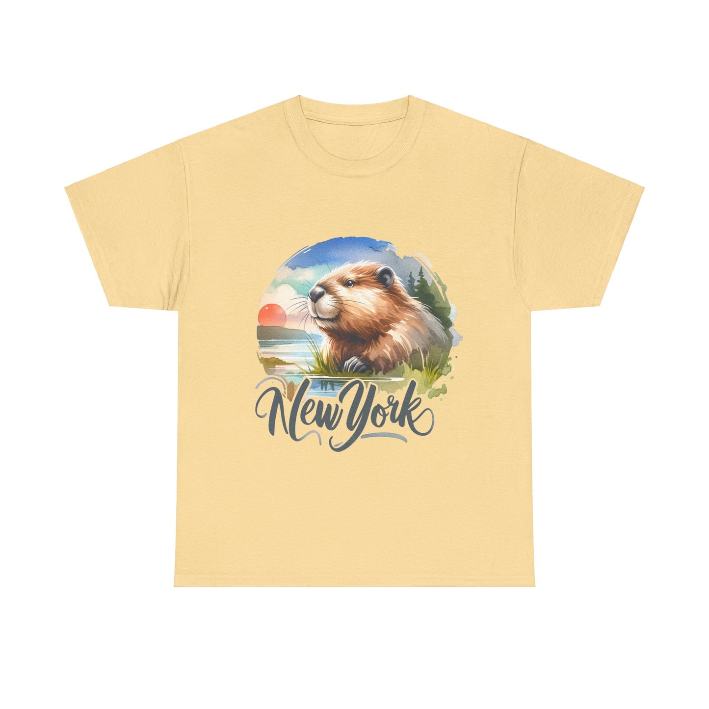 New York beaver t-shirt