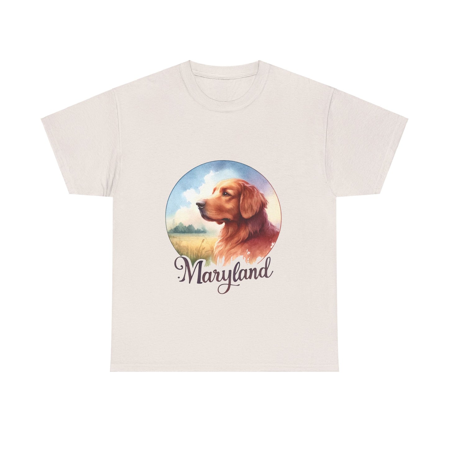 Maryland Chesapeake Bay retriever t-shirt