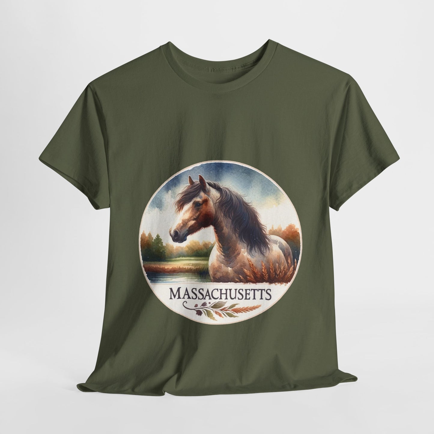 Massachusetts Morgan horse t-shirt