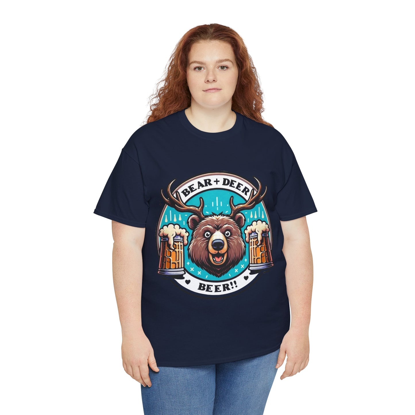 Bear + Deer = Beer t-shirt
