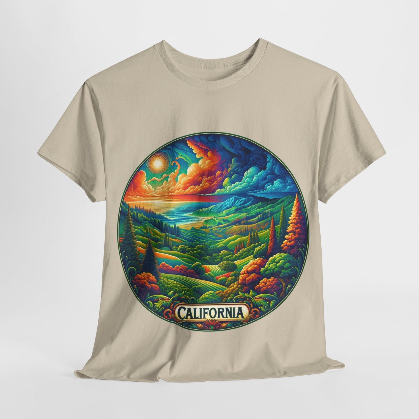 Sunny California's  warm landscape t-shirt