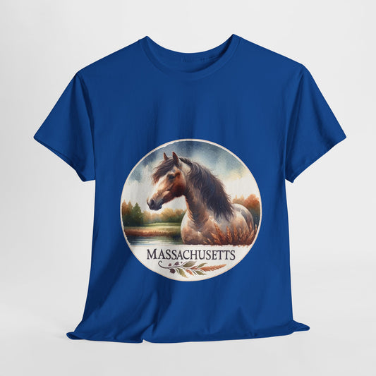 Massachusetts Morgan horse t-shirt