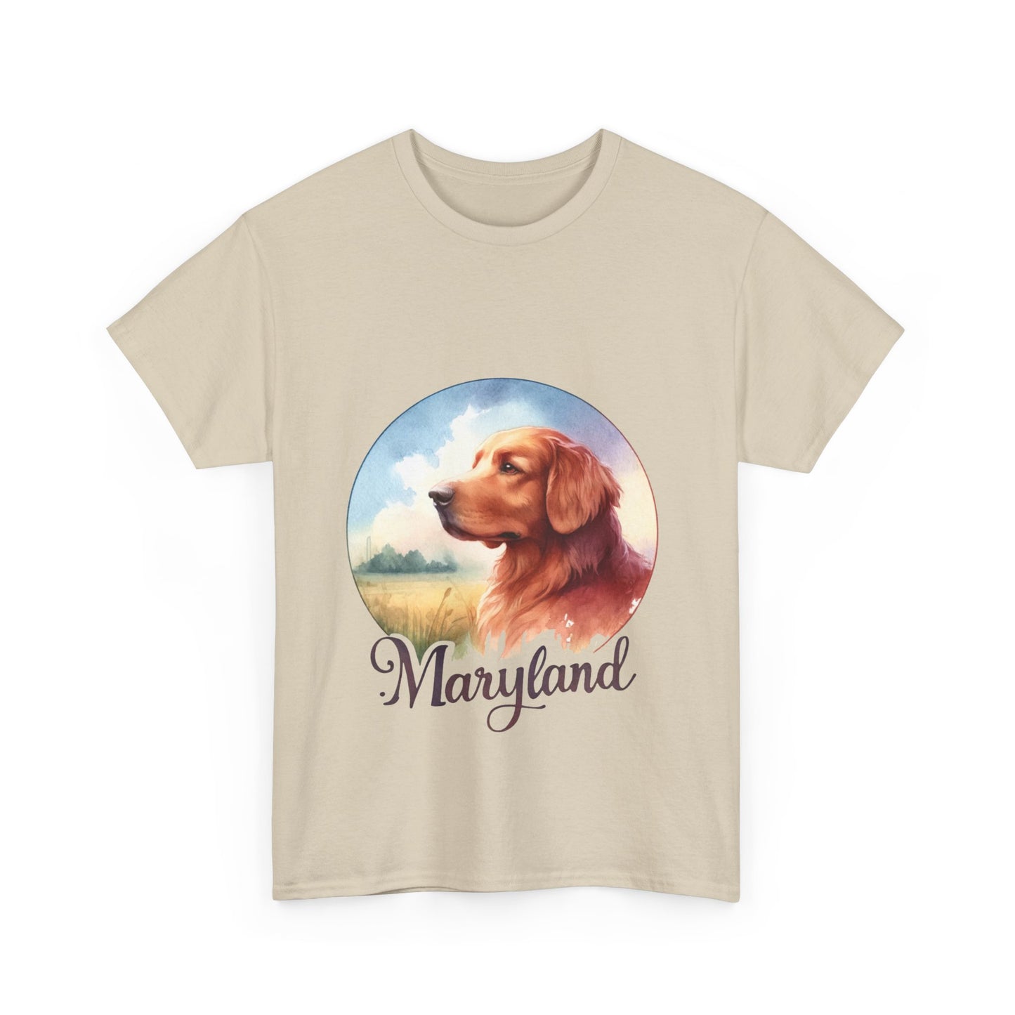 Maryland Chesapeake Bay retriever t-shirt